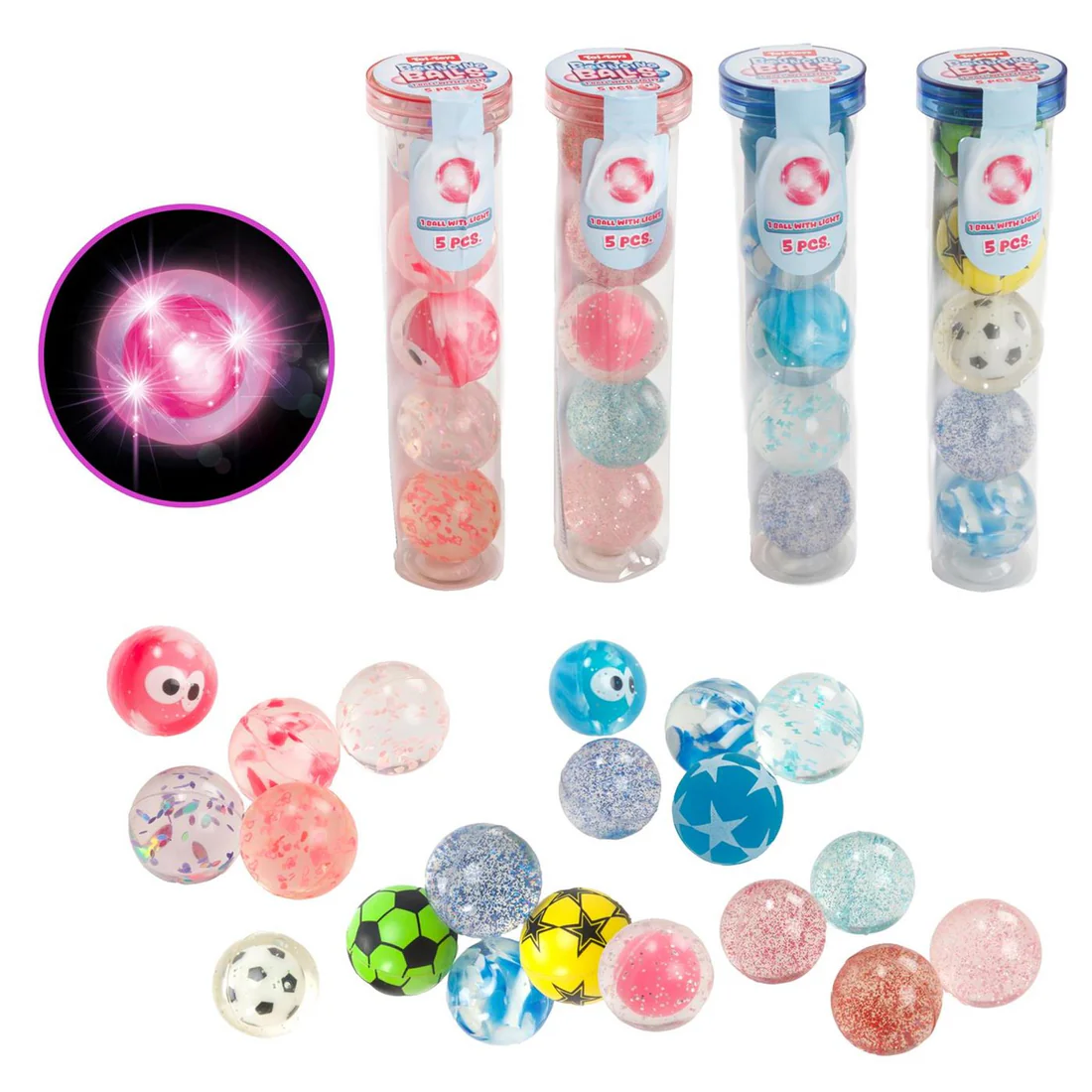 5 STUITERBALLEN IN KOKER - 8 10 20 30 40 50 60 70 80 90 100 110 120 130 139 - 524881