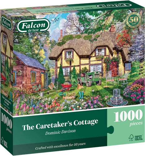 FALCON PUZZEL CARETAKER COTTAGE 1000 ST. - 8 10 20 30 40 50 60 70 80 90 95 - 0010539371