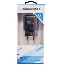 THUISLADER USB-C PD20W 3.O A ZWART - 8 9 - 534699