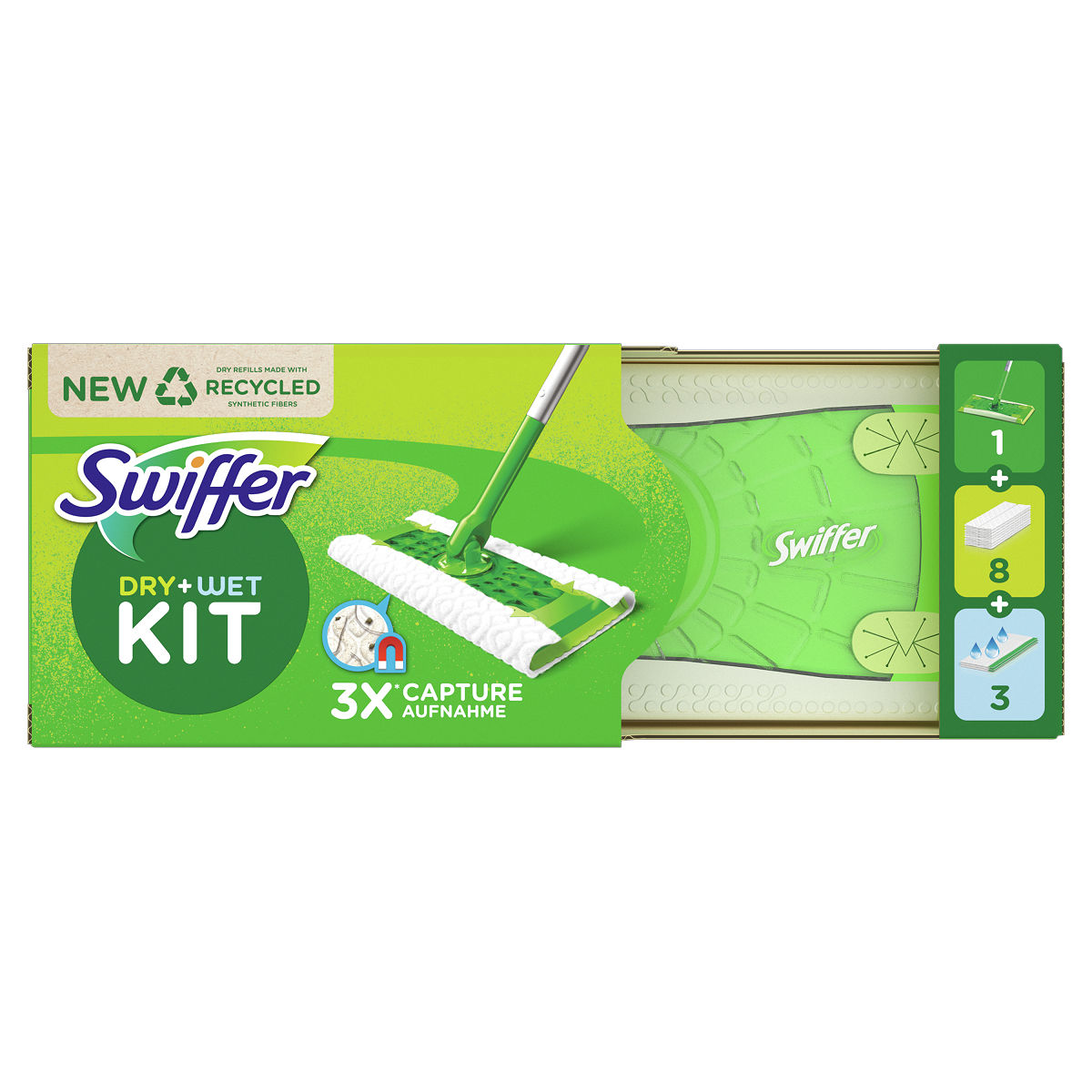 SWIFFER SWEEPER STARTERSKIT 2 NAVULLING - 8001841276113 - 526317