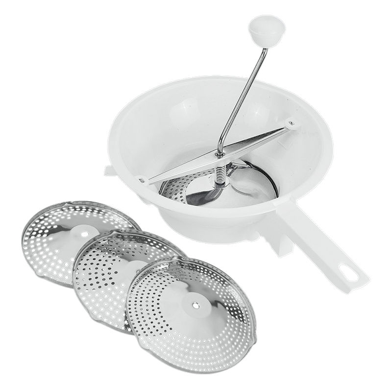 GROENTEMOLEN KUNSTSTOF 24CM 3 SCHIJVEN - 8002522521249 - 017287