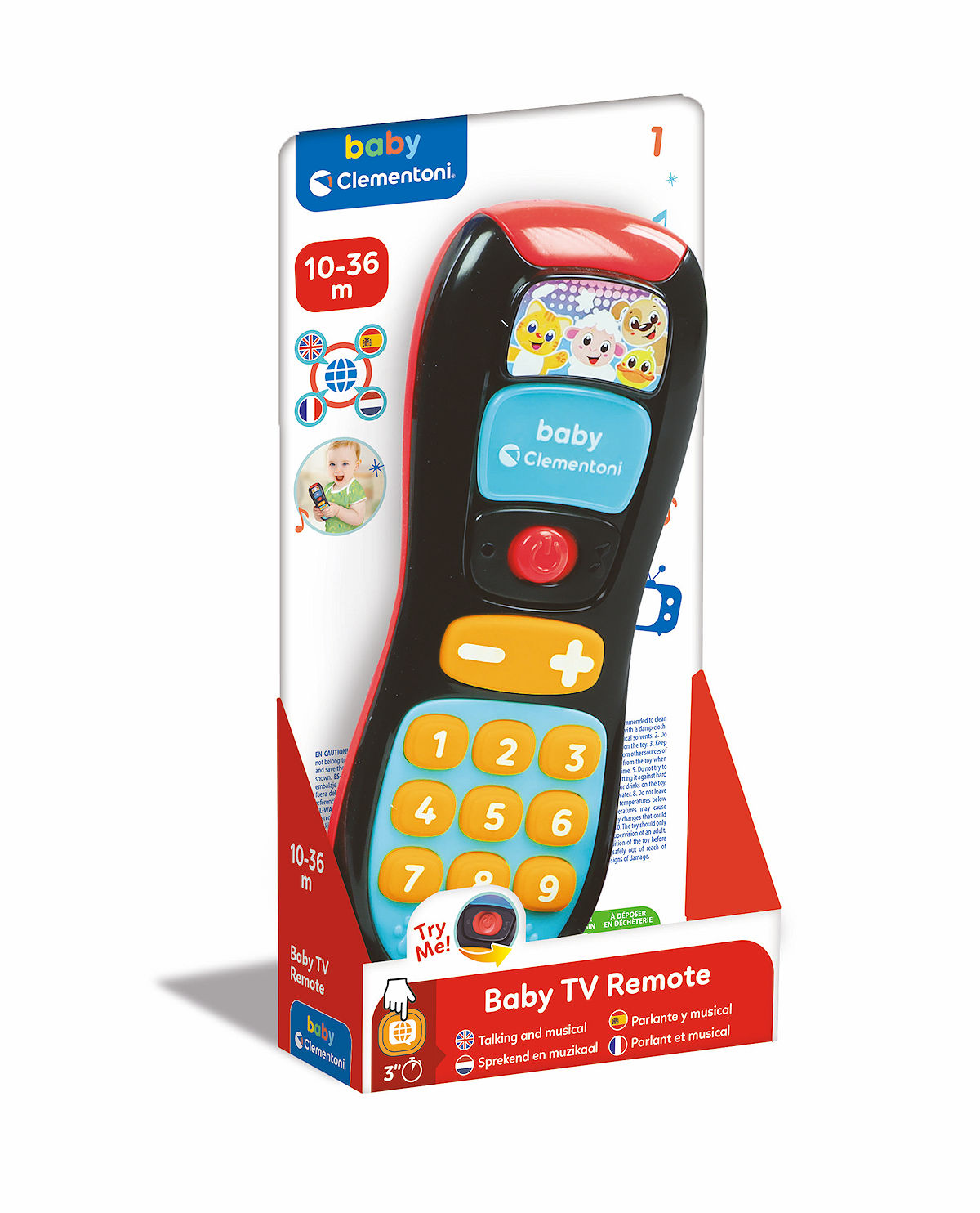 CLEMENTONI BABY AFSTANDSBEDIENING - 8005125175178 - 0010545815