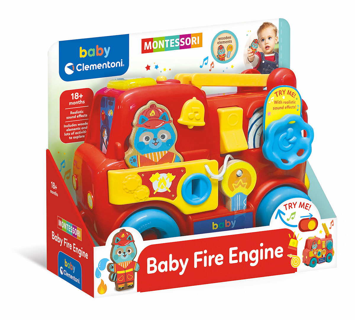 CLEMENTONI BABY MONTESSORI BRANDWEERWAGE - 8005125175512 - 0010545824