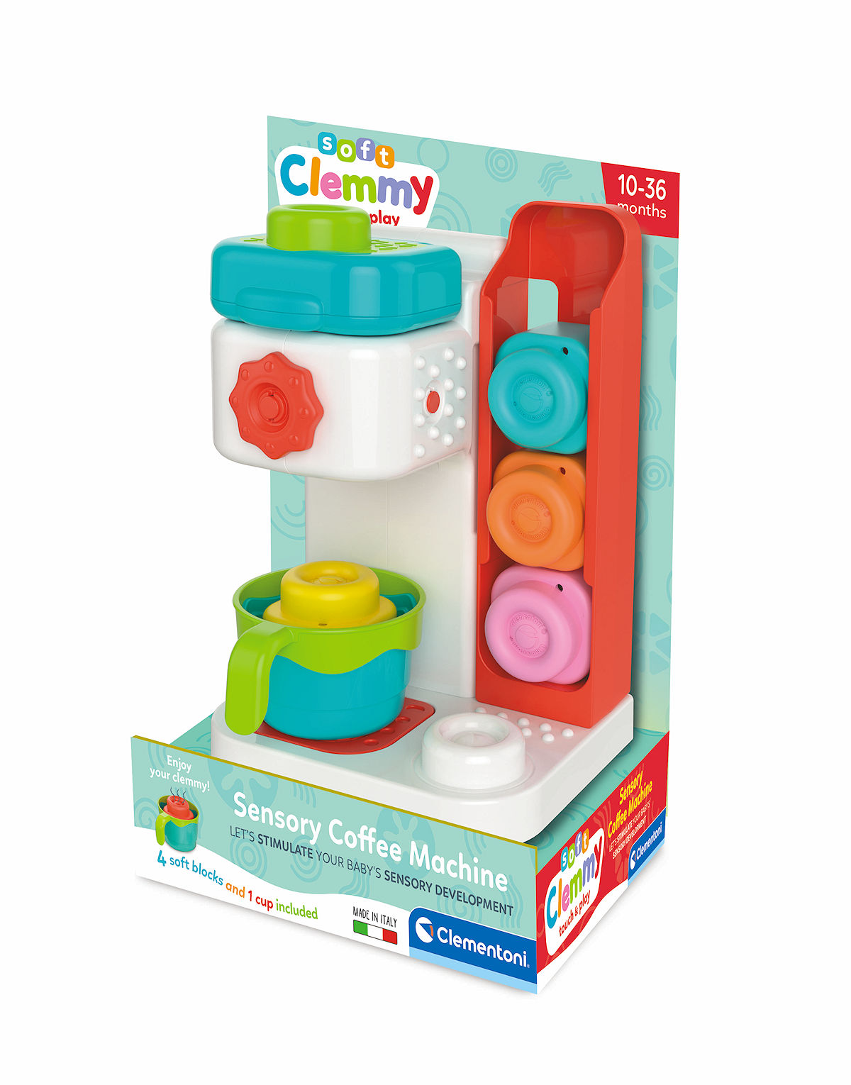 CLEMENTONI SOFT CLEMMY KOFFIEZETAPPARAAT - 8005125176168 - 0010555433