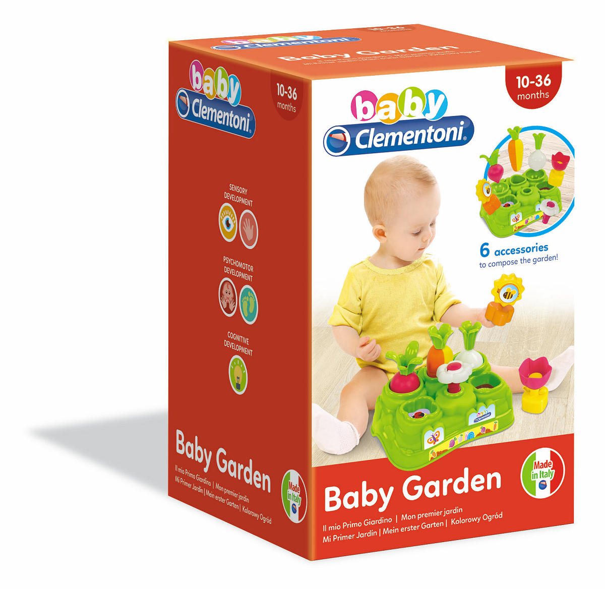 CLEMENTONI BABY MIJN EERSTE TUINTJE - 8005125176458 - 0010545845