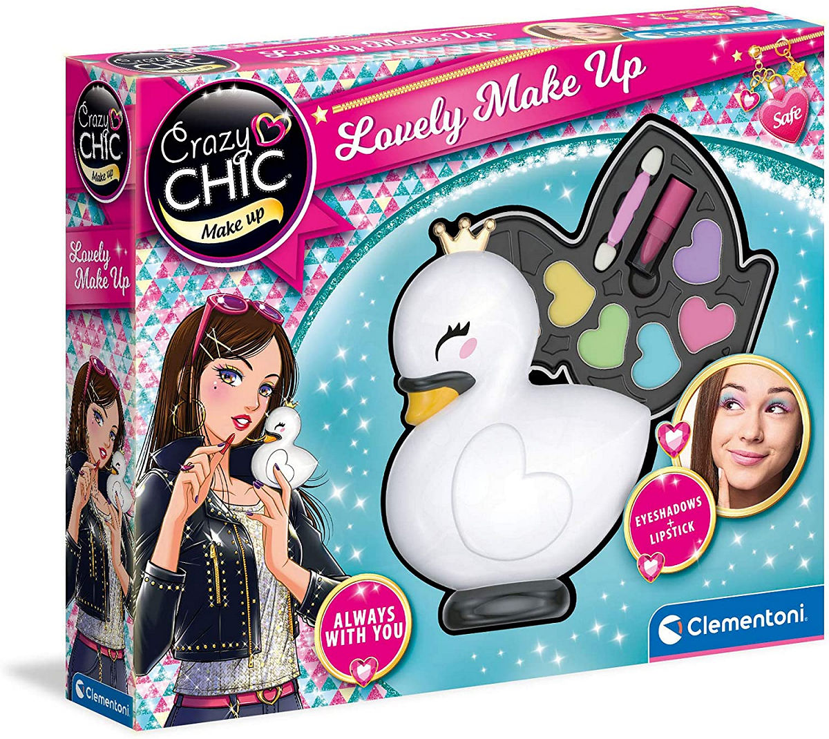 CRAZY CHIC MAKE UP LOVE PETS ZWAAN - 8005125186327 - 294519