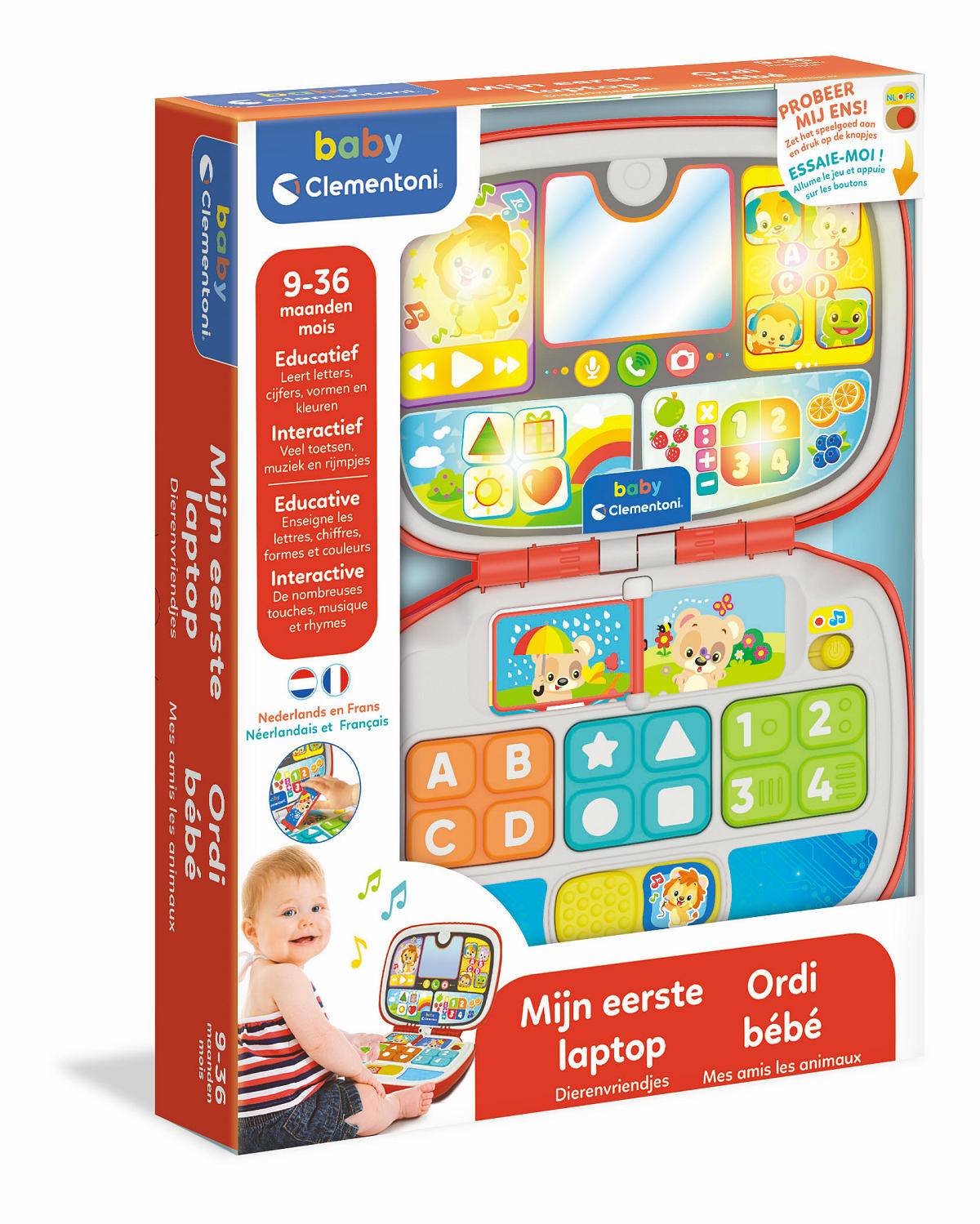CLEMENTONI MIJN EERSTE LAPTOP - 8005125560608 - 298738