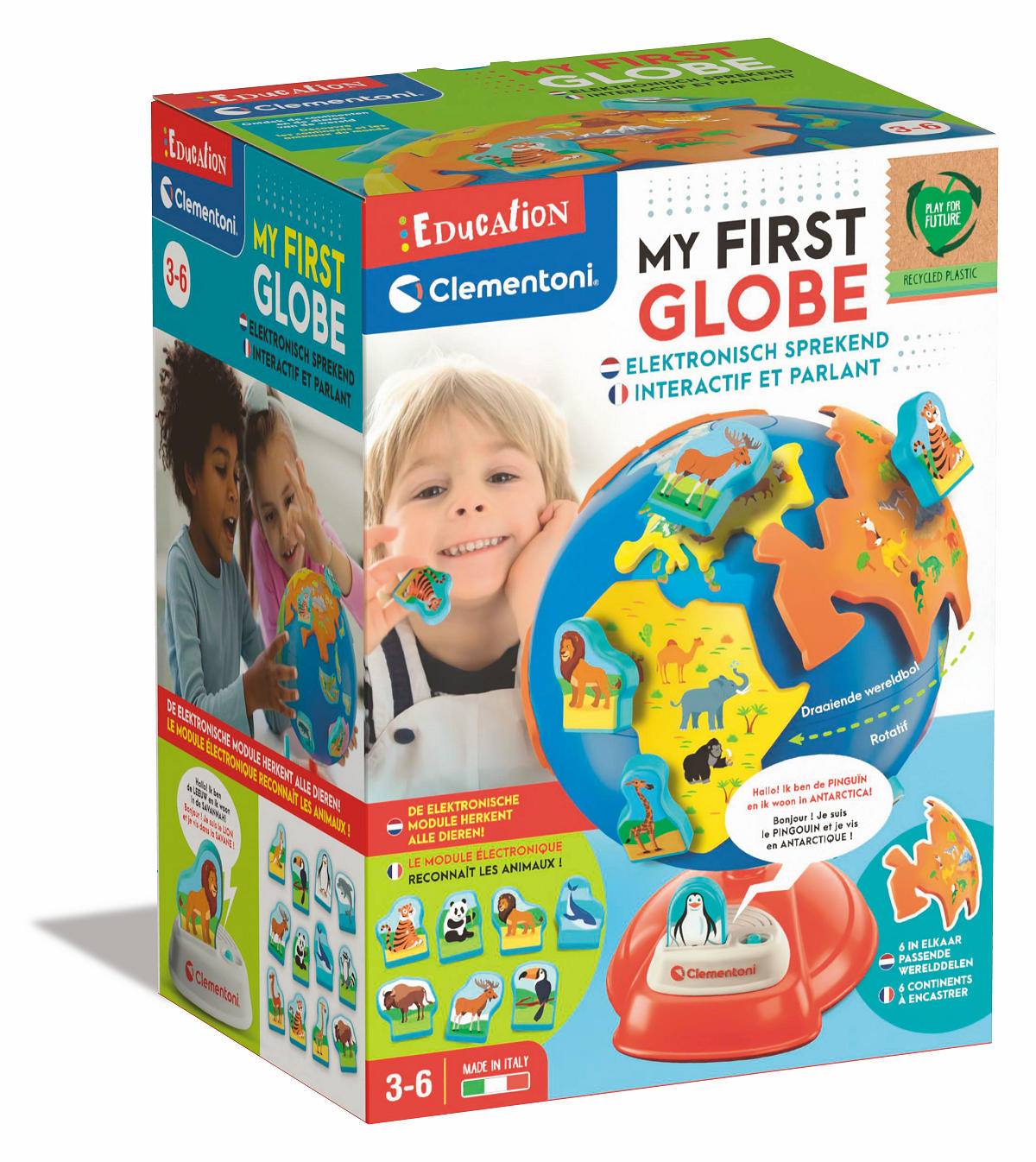 CLEMENTONI MIJN EERSTE GLOBE EDUCATIEF - 8005125561445 - 033811