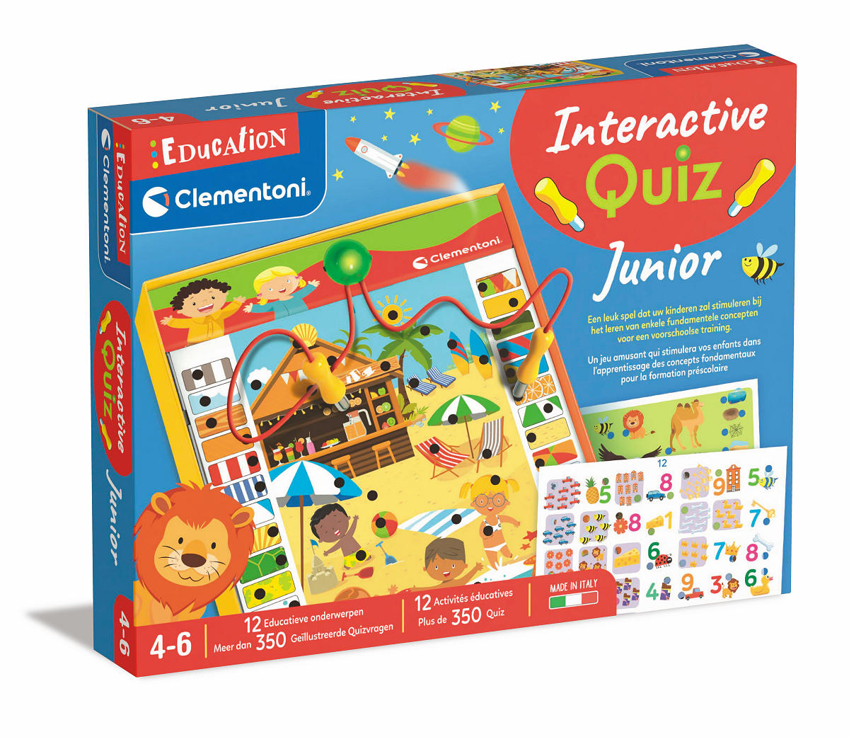 CLEMENTONI INTERACTIEVE QUIZ JUNIOR - 8005125561544 - 307552