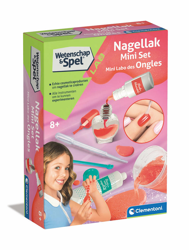 CLEMENTONI WETENSCHAP EN SPEL MINI NAGEL - 8005125561995 - 0010546156