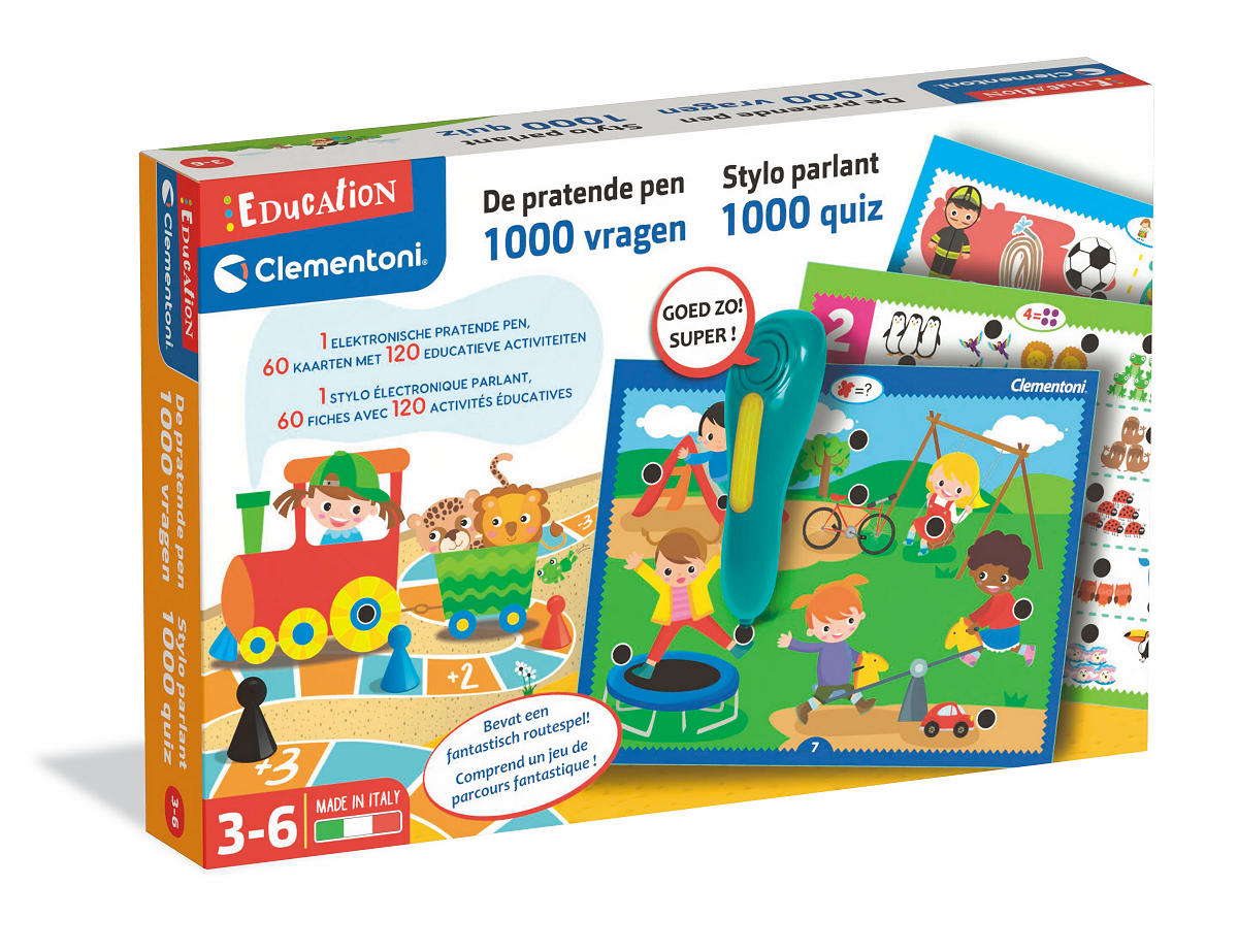 CLEMENTONI EDUCATION PRATENDE PEN 1000 - 8005125565917 - 0010537911
