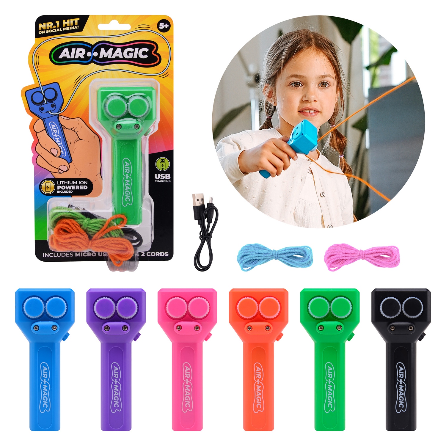 AIR MAGIC 6 ASSORTI KLEUR - 861 0259 - 529239