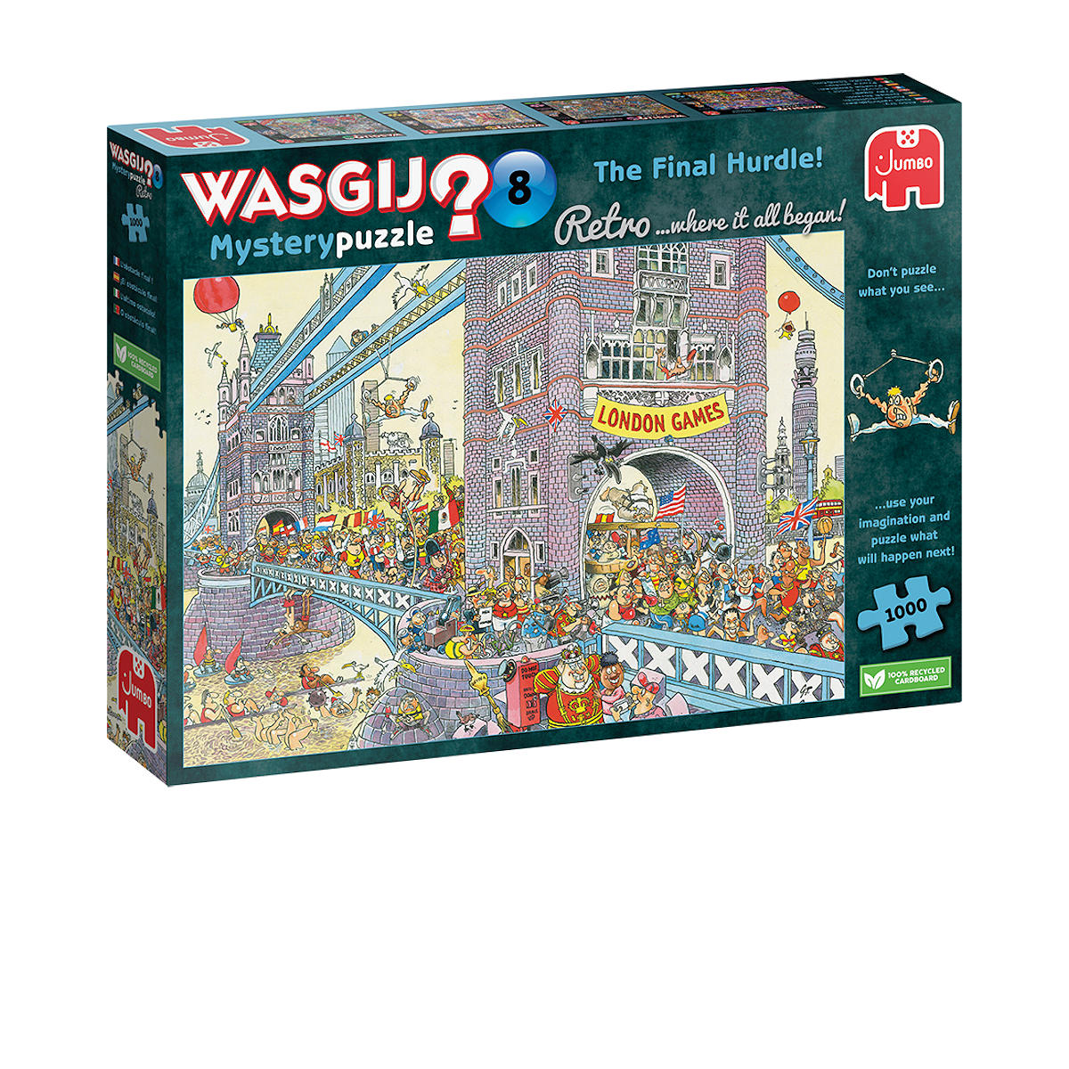 WASGIJ DE LAATSTE HORDEN 8 1000 STUKJES - 8710126018521 - 534187