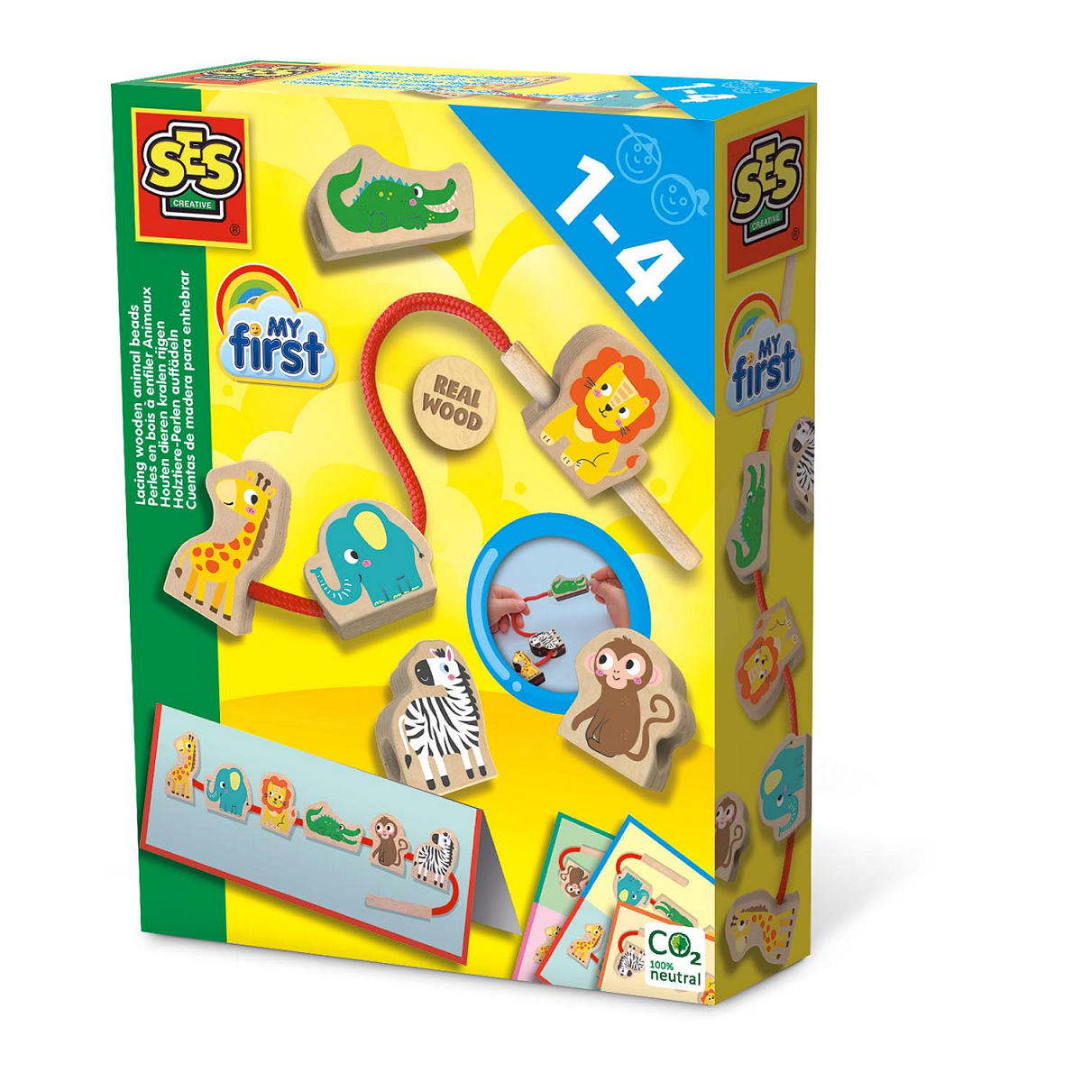 SES MY FIRST HOUTEN DIEREN KRALEN RIJGEN - 8710341144876 - 527494
