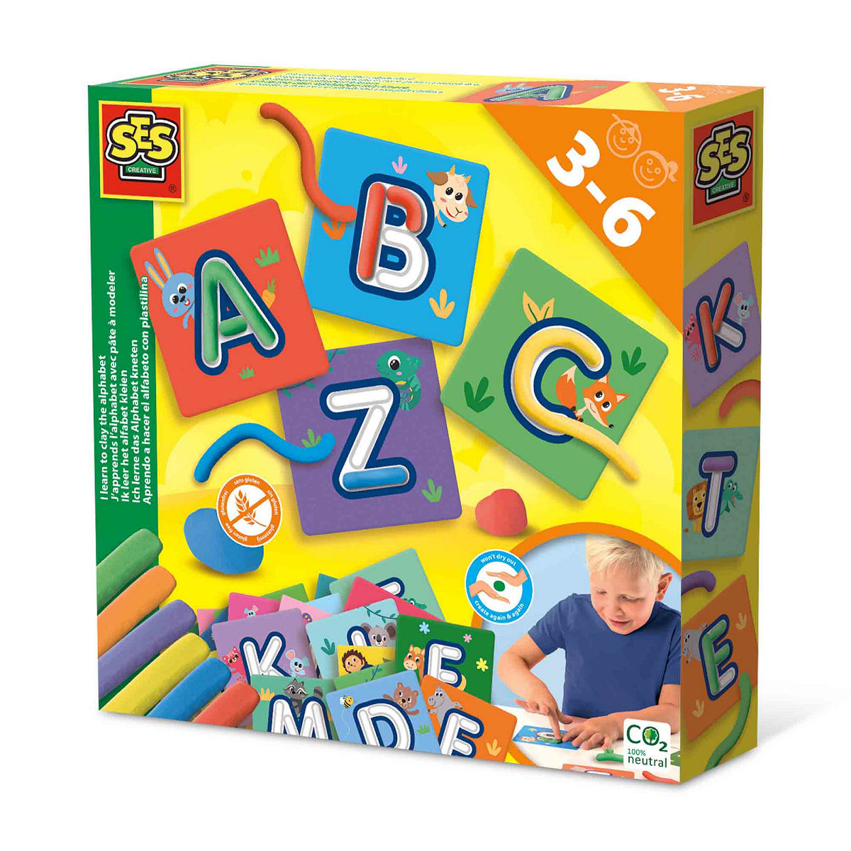 SES IK LEER HET ALFABET KLEIEN - 8710341146412 - 0010546512