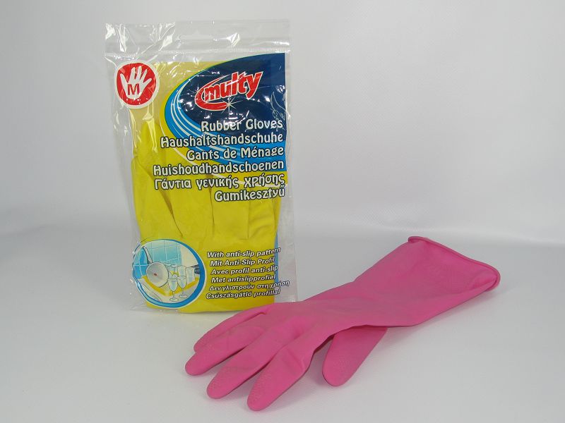 MULTY HUISHOUDHANDSCHOEN  MAAT M - 8710648900175 - 299605