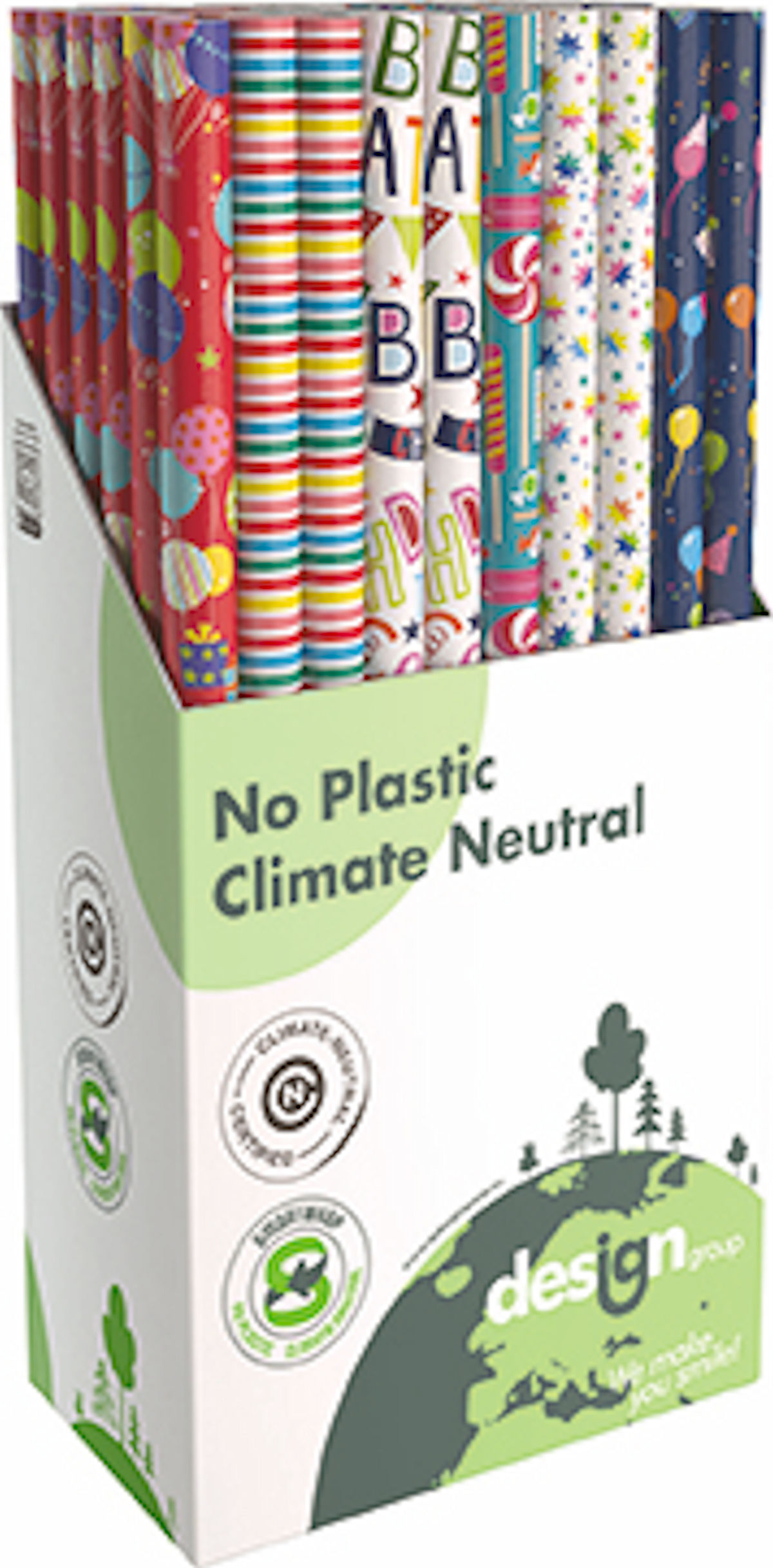 KADOPAPIER PARTY 200 X 70 CM - 8710675234090 - 532706