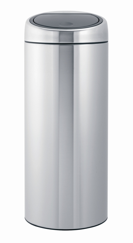 BRABANTIA TOUCH BIN 30L MAT STEEL FPP - 8710755378669 - 497133