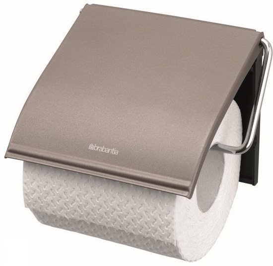 BRABANTIA TOILETROLHOUDER KLEP PLATINUM - 8710755477300 - 258644