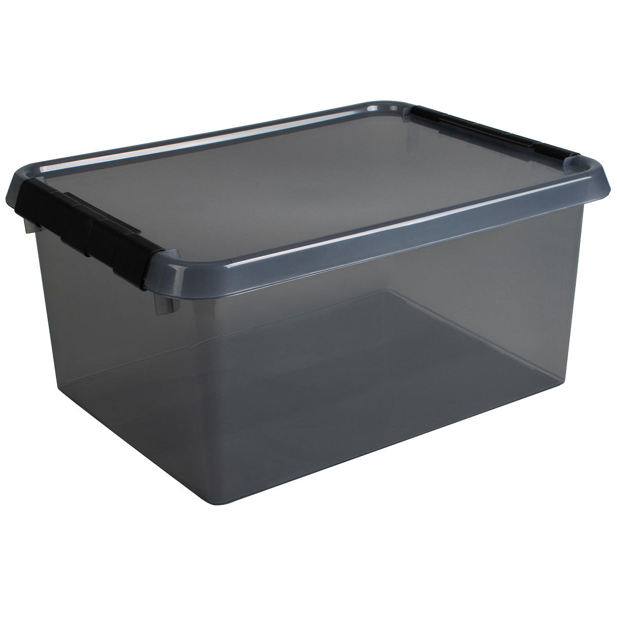 COMFORT LINE OPBERGBOX 15 L GRIJS-ZWART - 8711112027206 - 537064