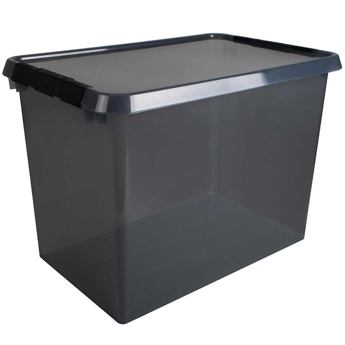 COMFORT LINE OPBERGBOX 72 L GRIJS-ZWART - 8711112880511 - 537071
