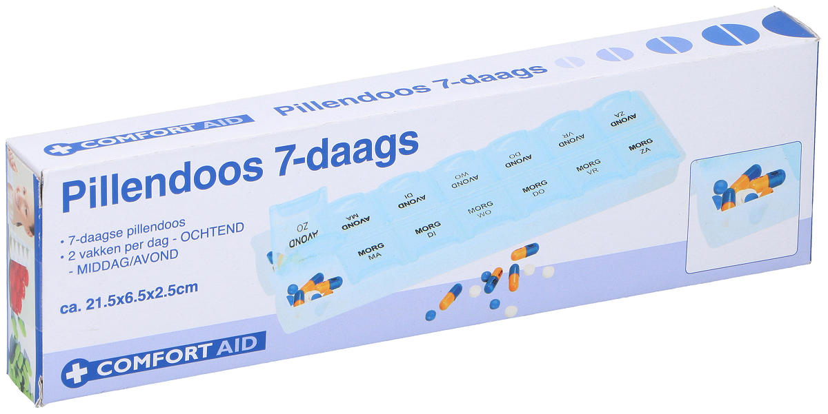 PILLENDOOS 7 DAGEN NEDERLANDS - 8711252123790 - 418251
