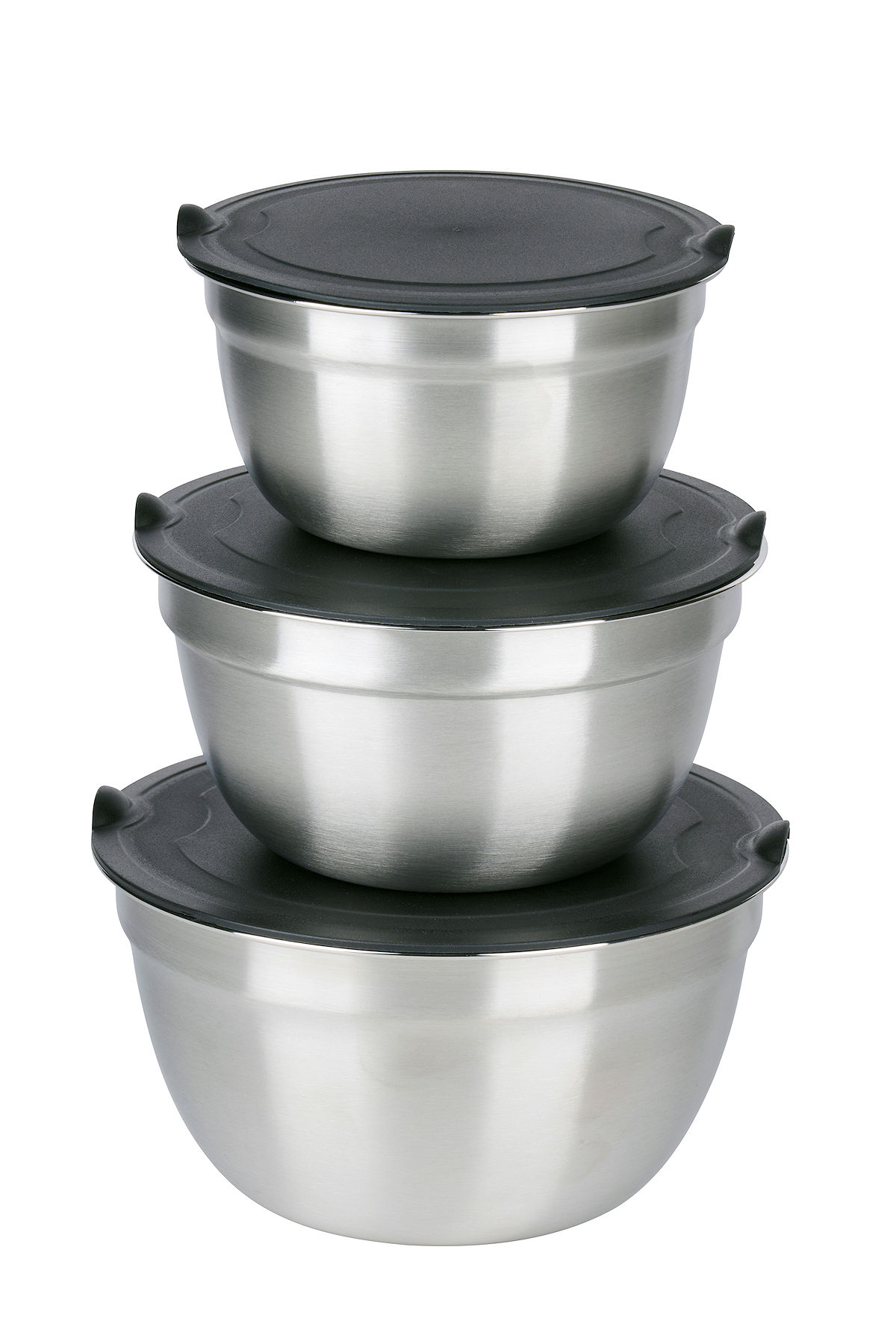 ALPINA SCHALENSET RVS 3 STUKS MET DEKSEL - 8711252291185 - 029922
