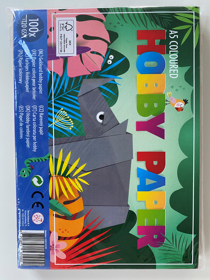 KARTON A5 100 VEL 160 GRAMS - 8711851531002 - 536045