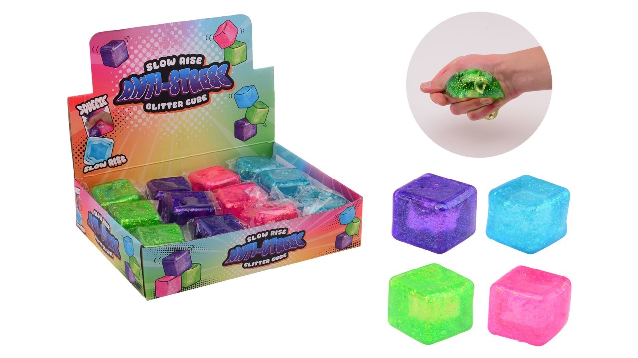 SLOW RISE ANTISTRESS GLITTER KUBUS - 8711866245826 - 0010547845