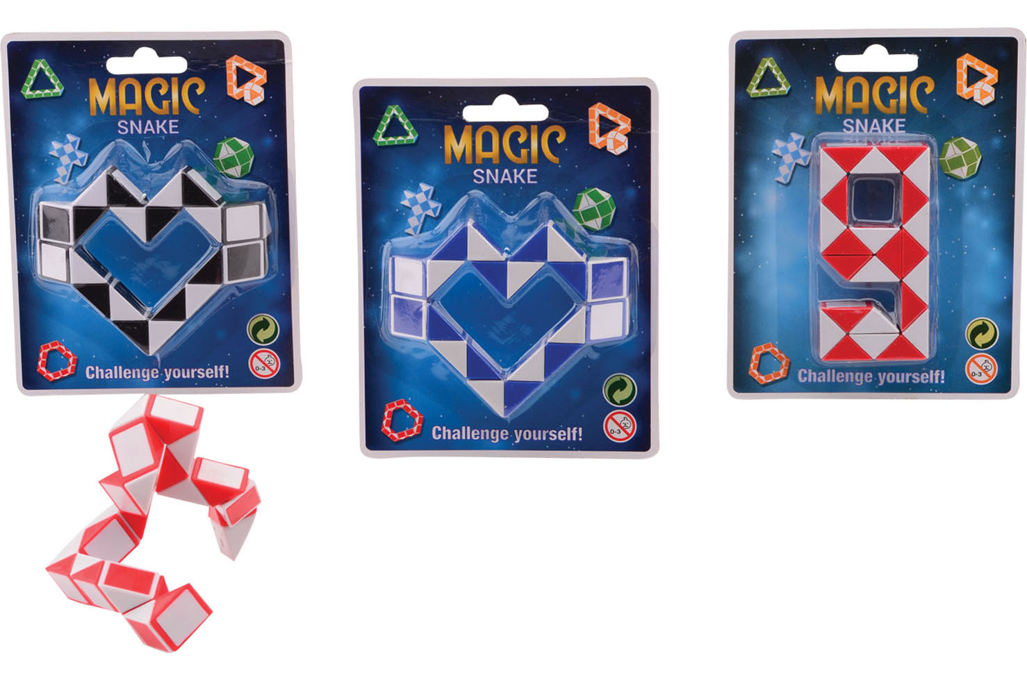 MAGISCHE SLANG OP KAART - 8711866250363 - 504289