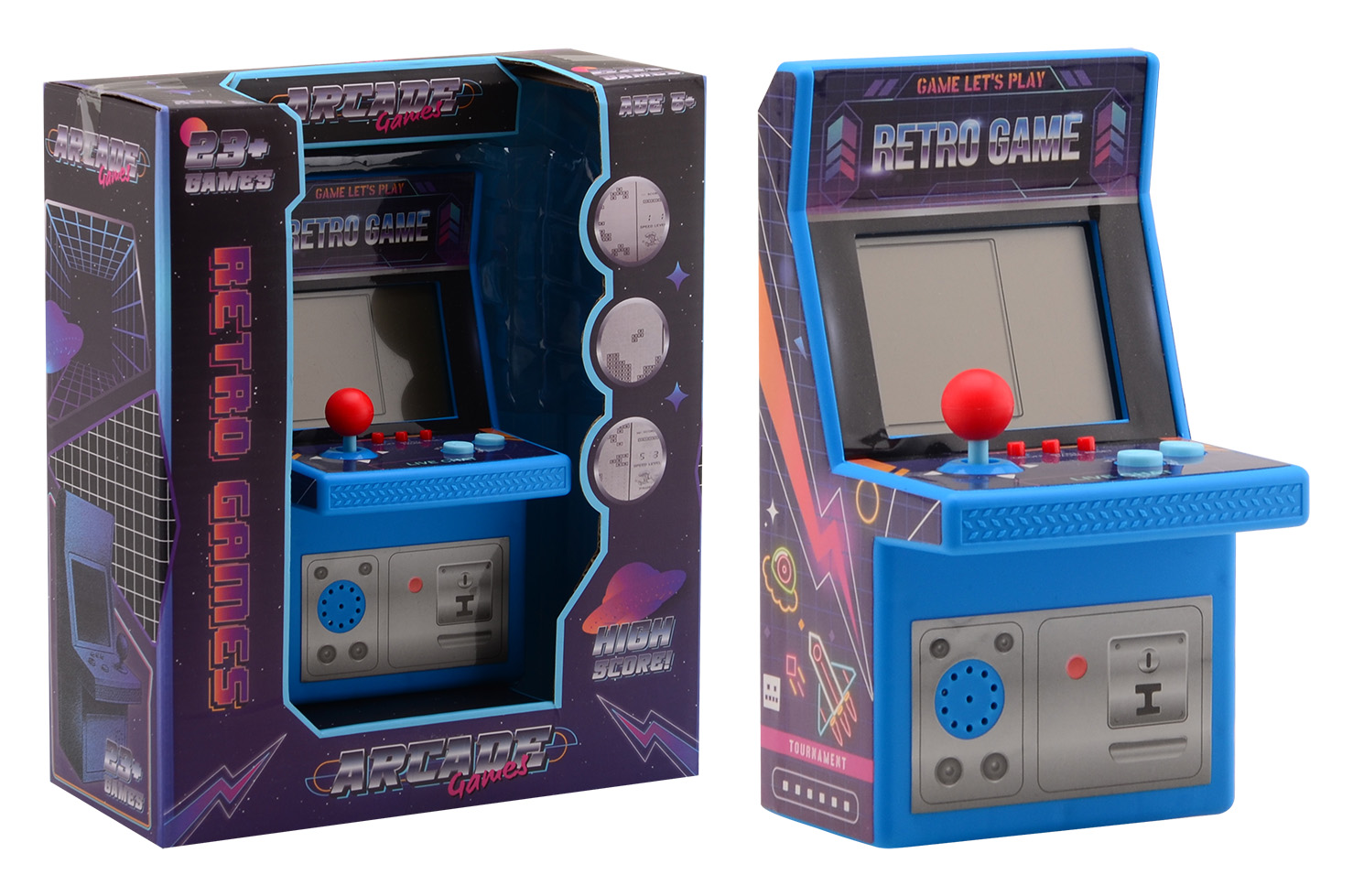 RETRO ARCADE SPELCOMPUTER IN DOOS - 8711866250653 - 0010547935