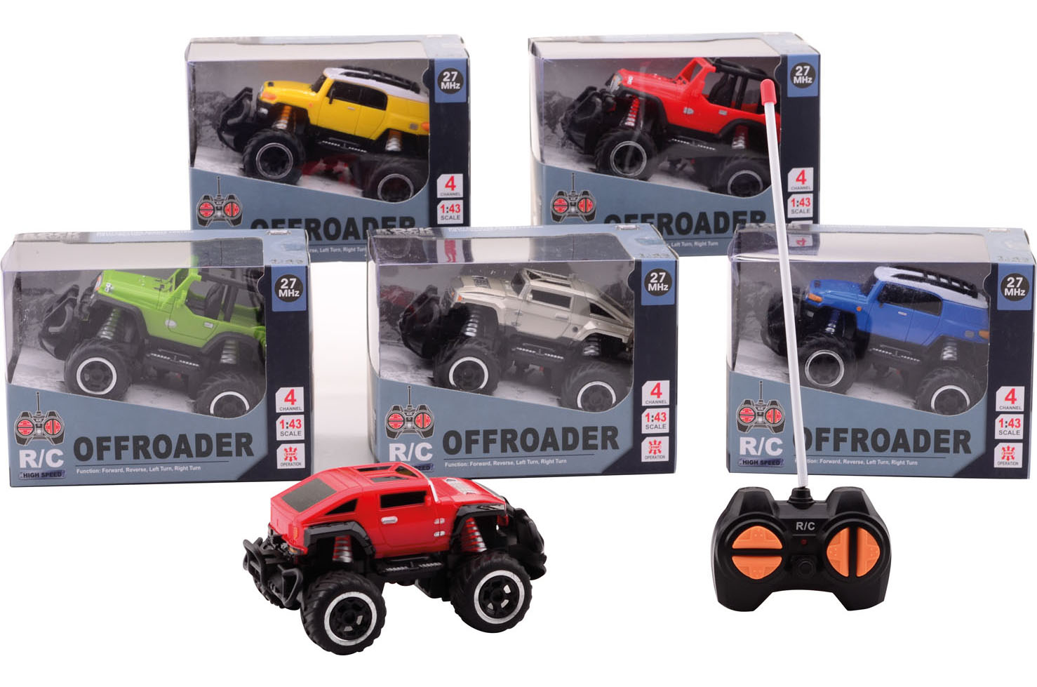RC AUTO'S SCHAAL 1:24 ASSORTI - 8711866260331 - 487171