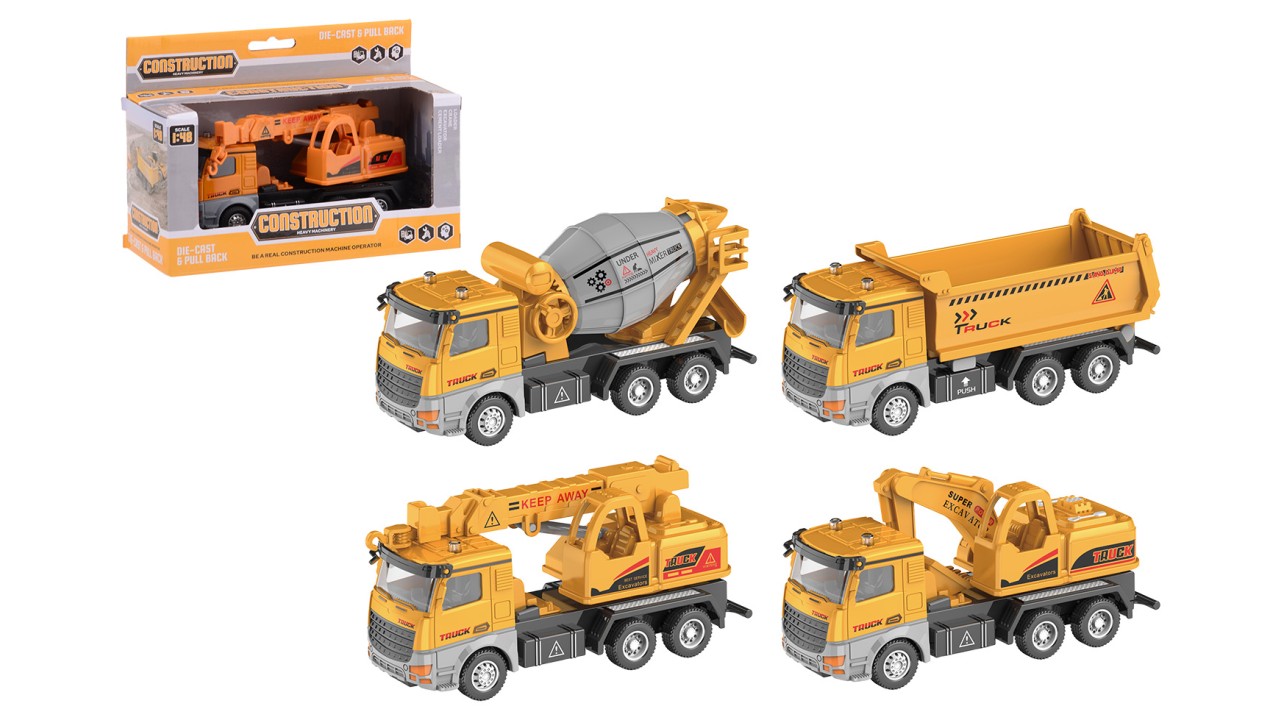 CONSTRUCTIE VOERTUIGEN PULL--BACK - 8711866261383 - 536347