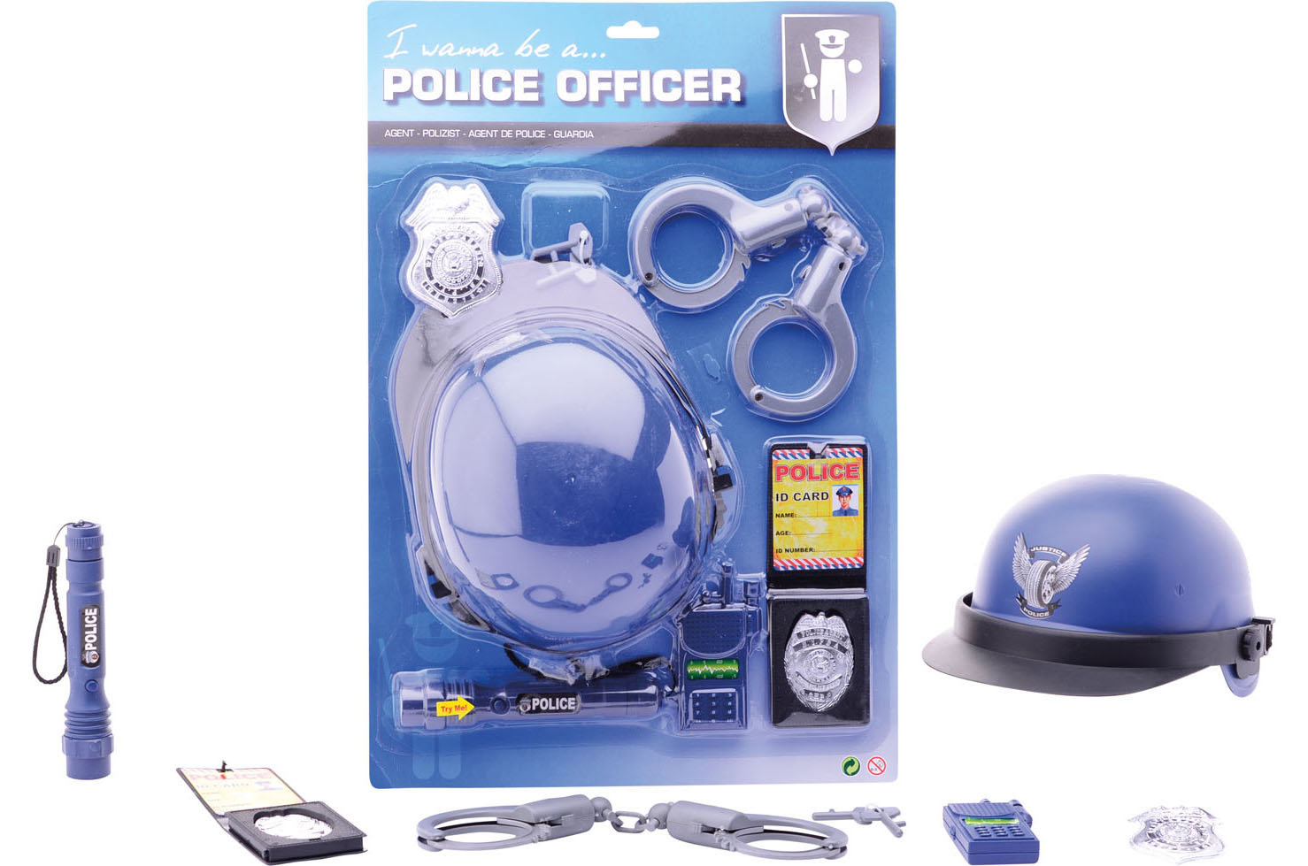 POLITIE SPEELSET OP KAART - 8711866267583 - 290520
