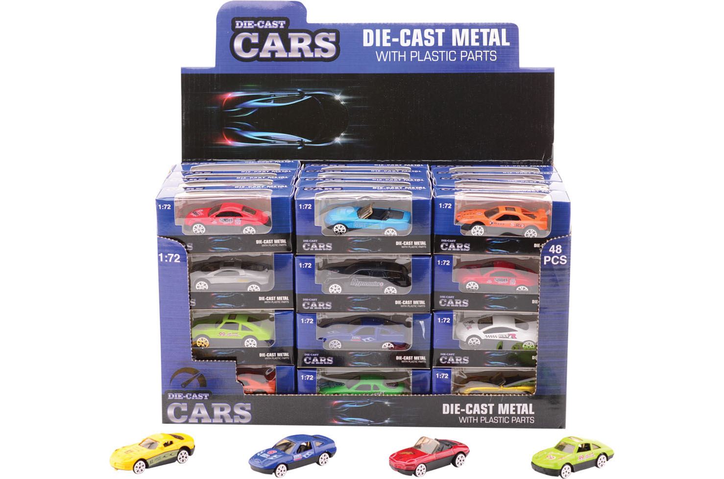 SUPER CARS 2.6 INCH DIE-CAST AUTO ASS - 8711866269563 - 413636