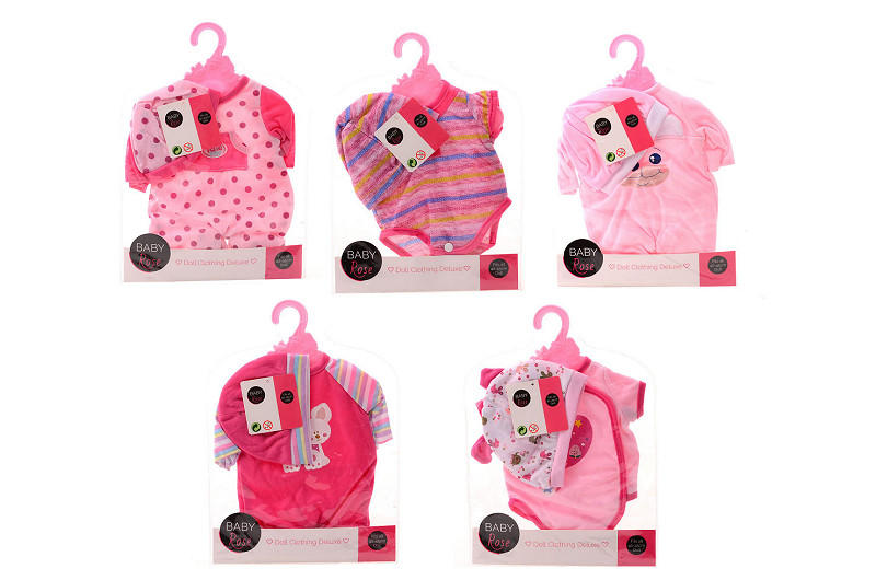 BABY ROSE POPPENKLEREN OP HANGER - 8711866276325 - 507867