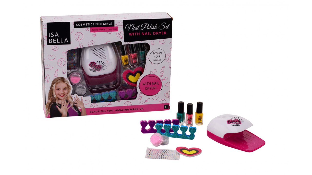 ISABELLA NAGELLAKSET+NAGELDROGER - 8711866276523 - 516046