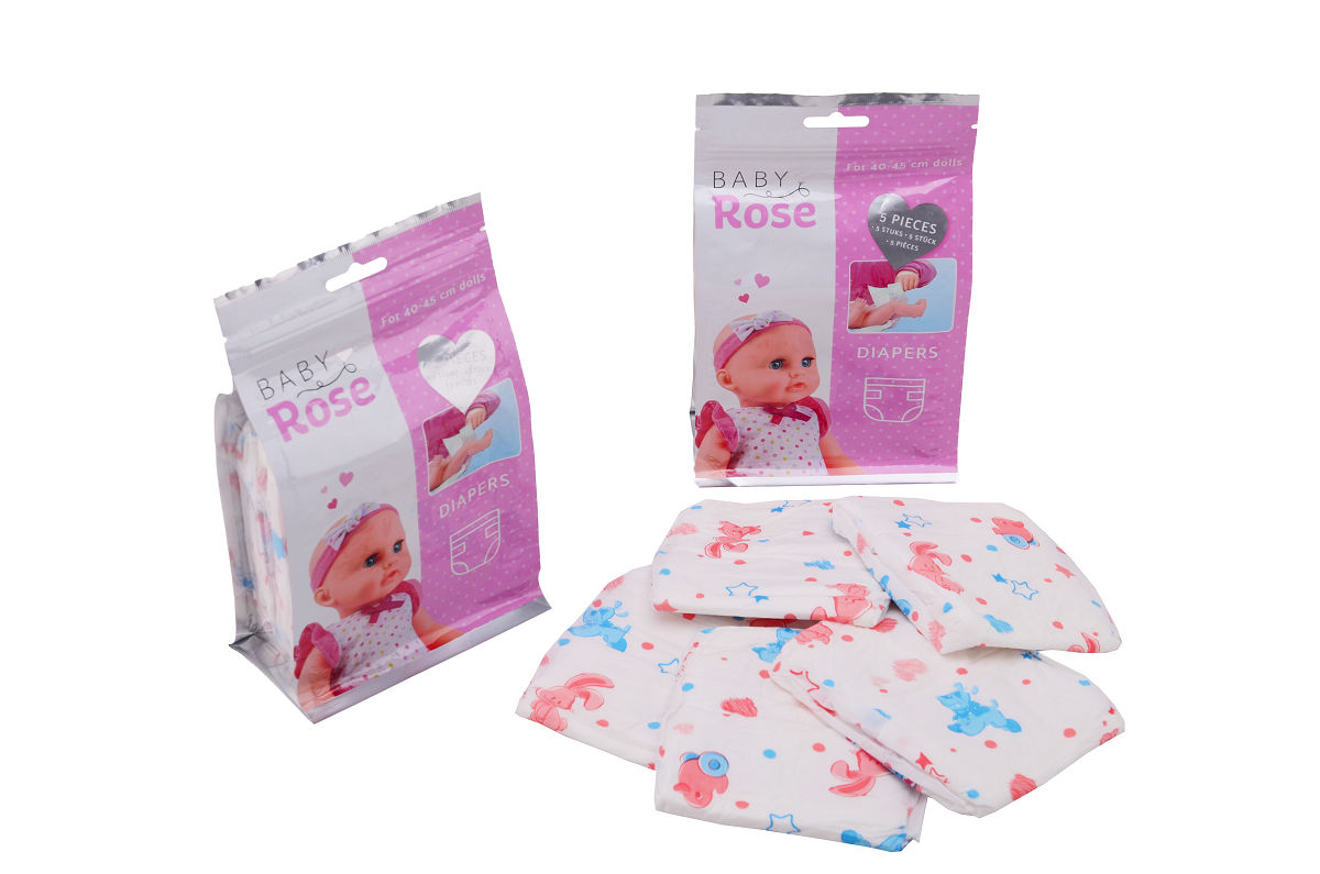 BABY ROSE 5 LUIERS IN ZAK - 8711866276592 - 525494