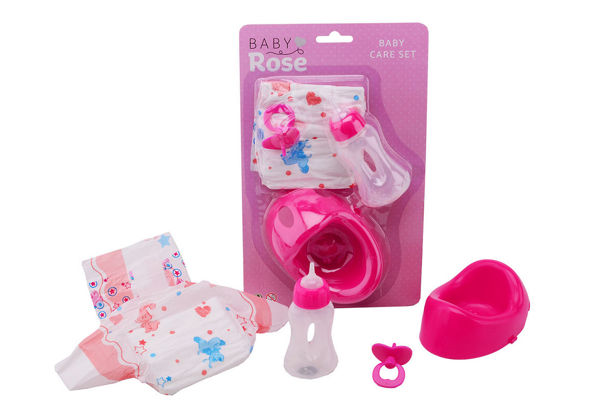 BABY ROSE VERZORG SET OP KAART - 8711866276646 - 525499