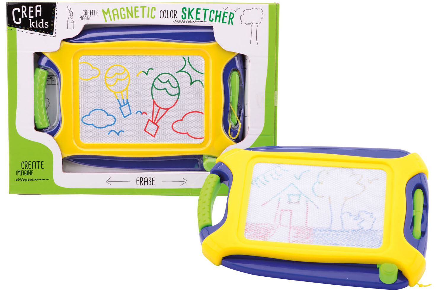 KIDS ART MAGNETISCH KLEUREN TEKENBORD - 8711866281381 - 323856