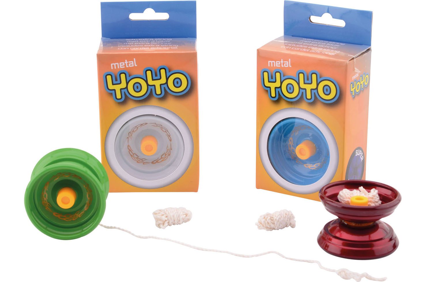 YOYO STAAL IN DOOS INCL EXTRA TOUWTJE - 8711866294831 - 334370