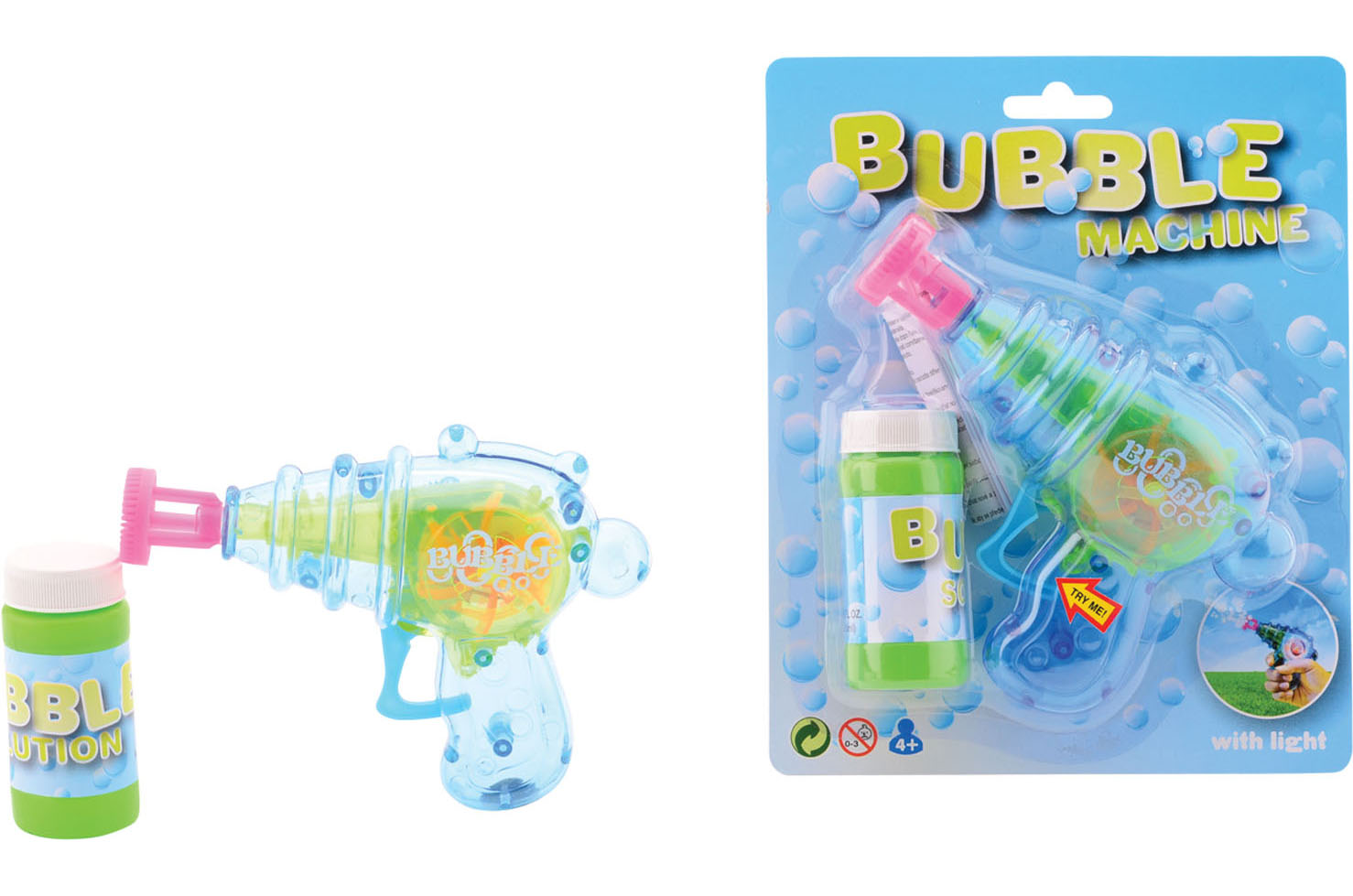 AQUA FUN BUBBLE MACHINE BELLENPLAASPISTO - 8711866295364 - 413691
