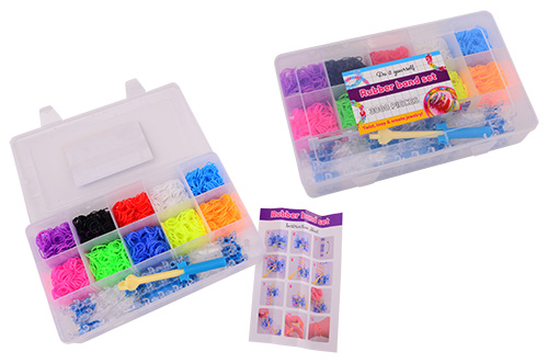 LOOM KNOOP JE EIGEN ARMBAND 3000 RINGEN - 8711866296514 - 537191