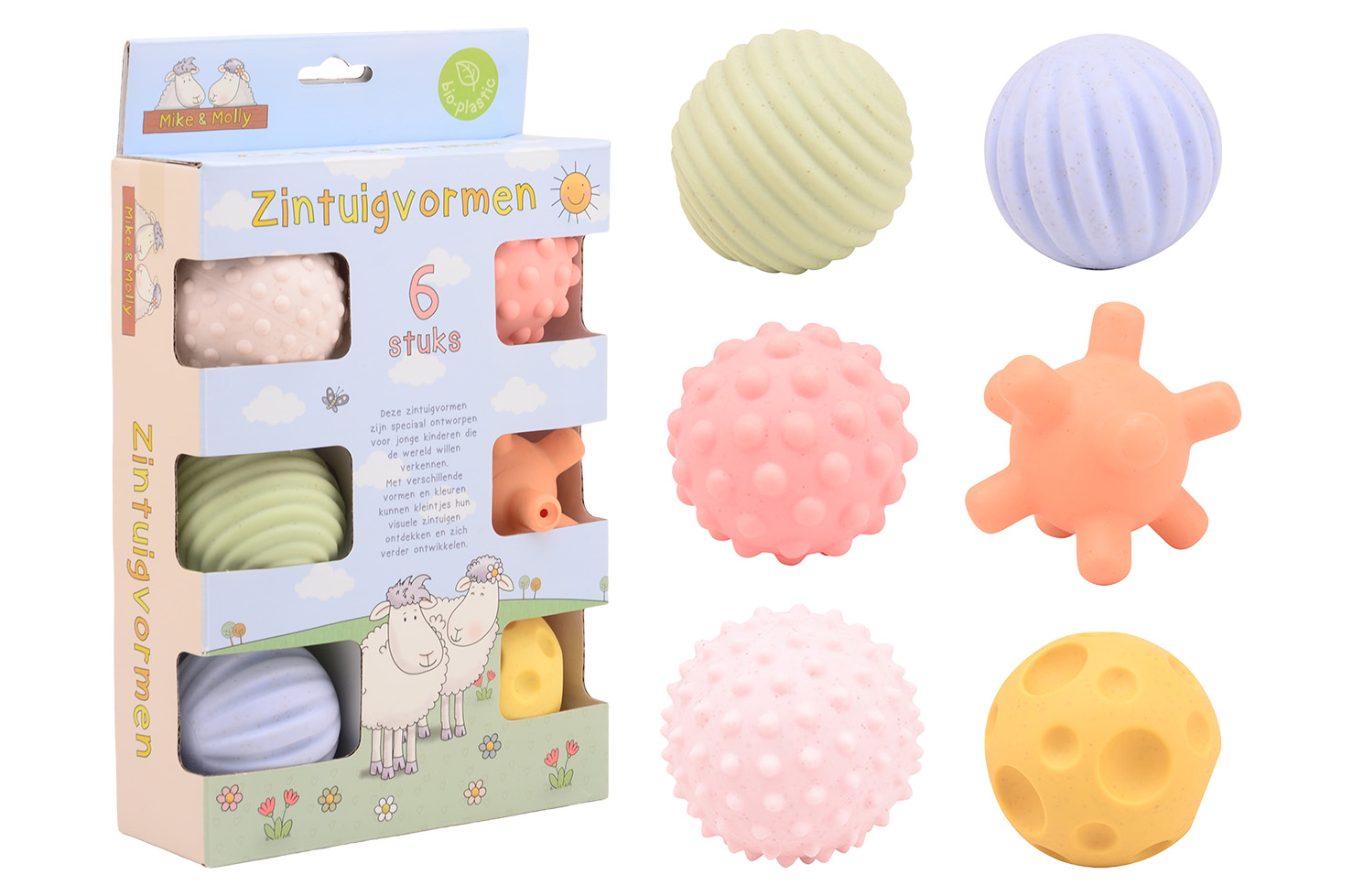 MIKE & MOLLY MOTORIEK EN ZINTUIG BALLEN - 8711866300471 - 0010548109