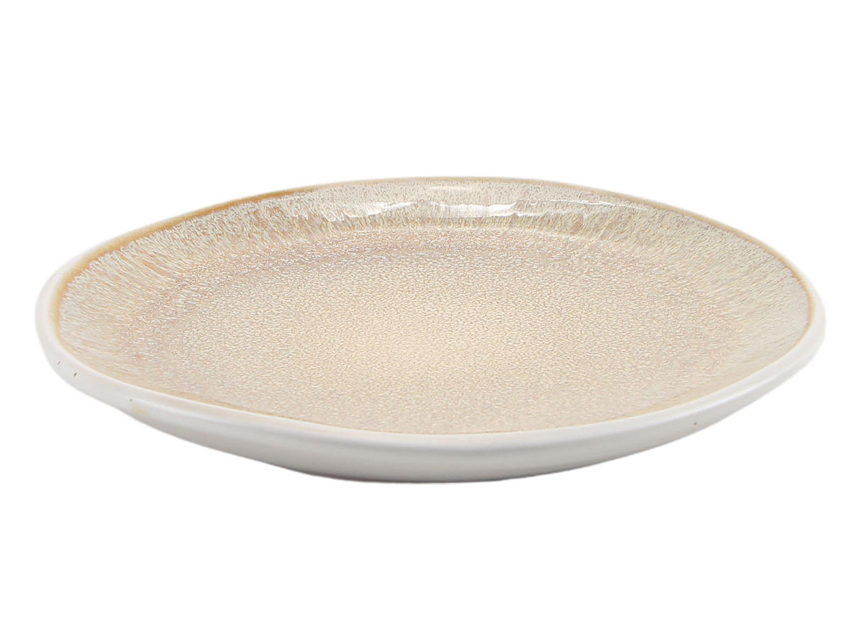 GEBAKS BORD TZIA CREME 16 CM AARDEWERK - 8712442829683 - 0010537899