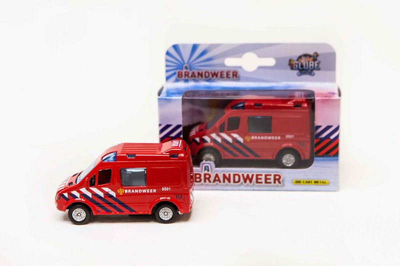BRANDWEER DIE CAST PULL BACK 8CM - 8713219328279 - 480882