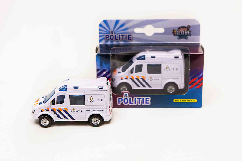 POLITIE DIE CAST PULL BACK 8CM - 8713219328484 - 417472