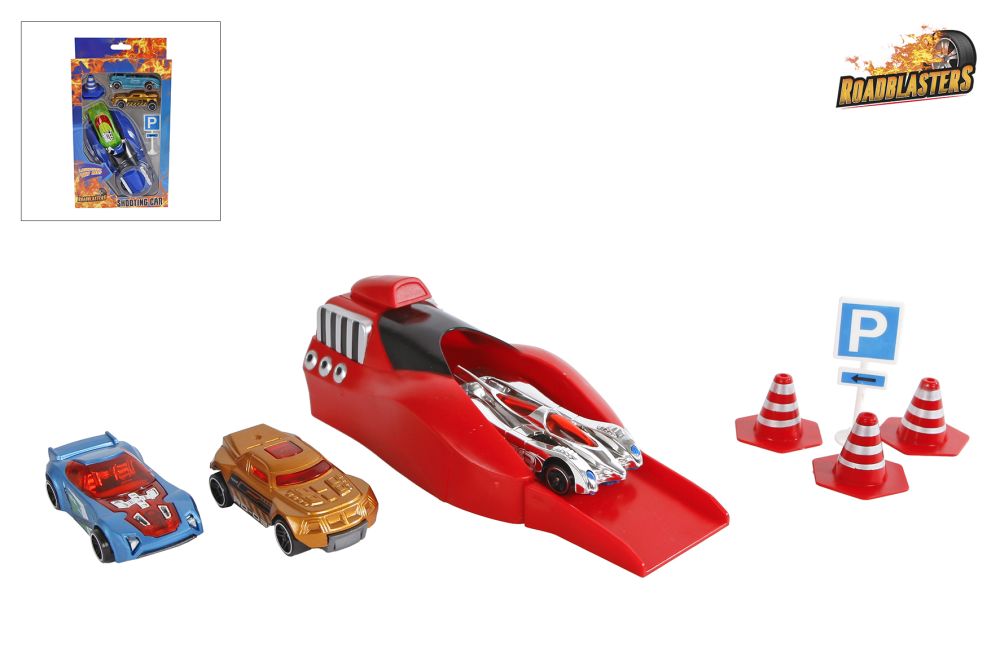 ROADBLASTERS AFSCHIETAUTO SET 3 ST - 8713219489901 - 257552