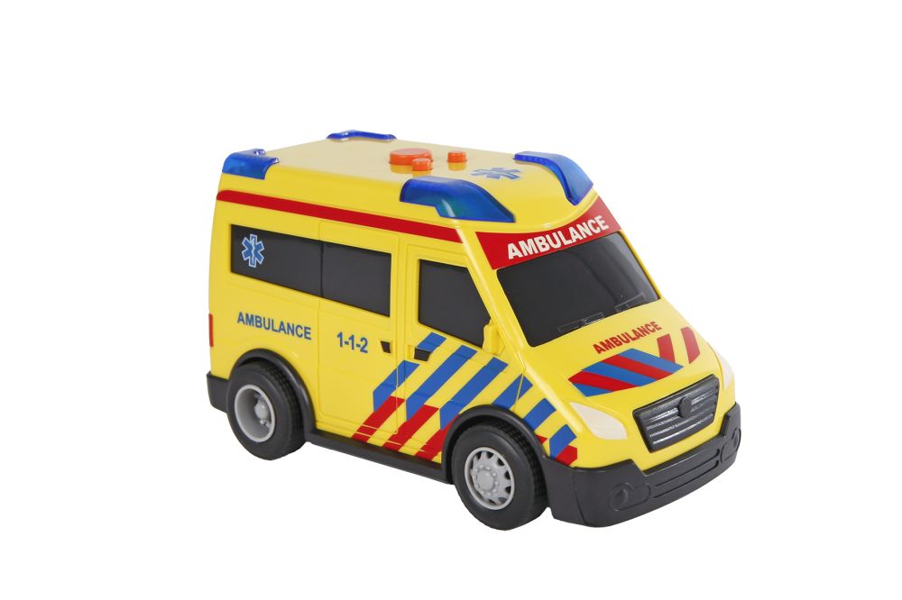 2PLAY AMBULANCE LICHT &amp; GELUID 14 CM - 8713219493274 - 534085