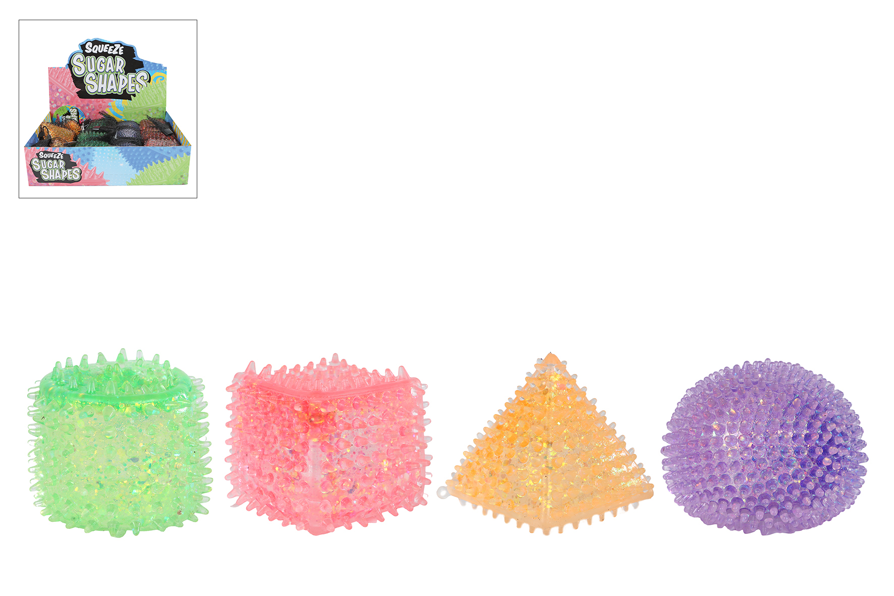 SLOW RISE SUGAR KNIJPFIGUREN XL 4ASS 6CM - 8713219576298 - 0010554696